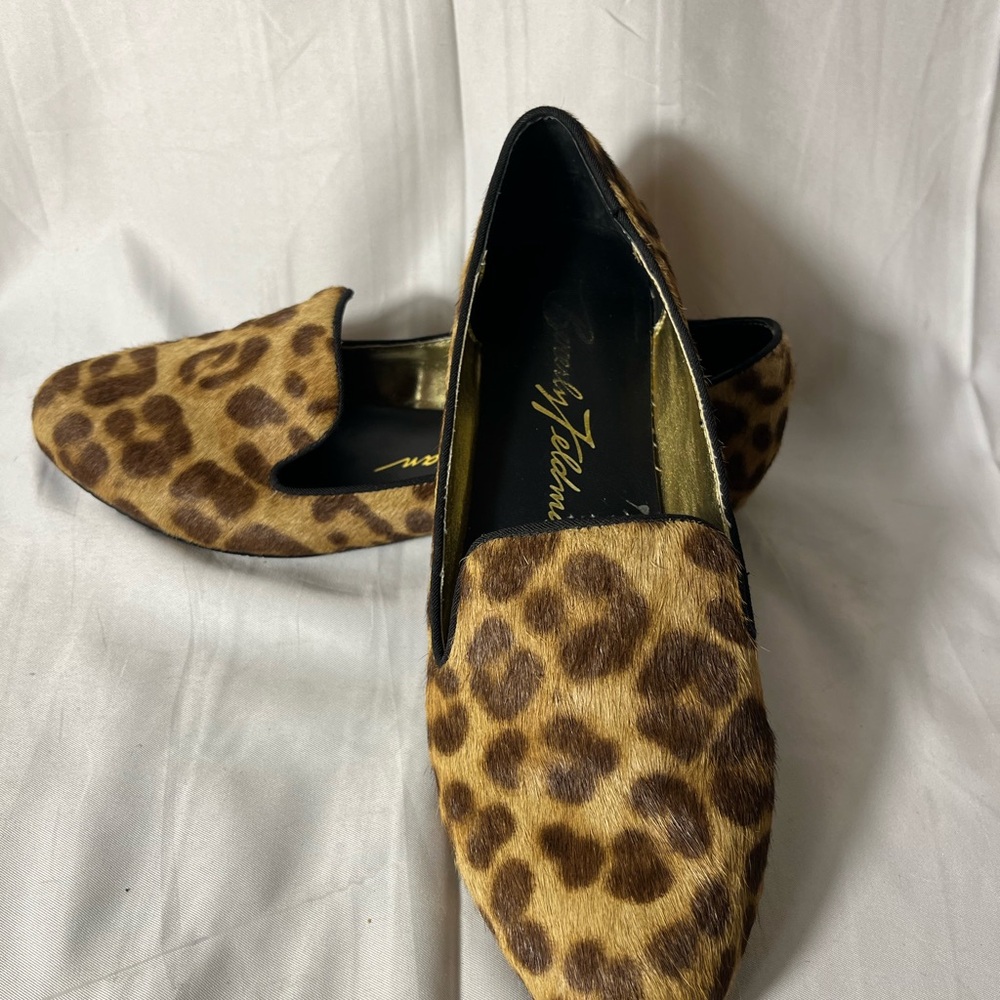 Beverly Feldman Animal Print Flats